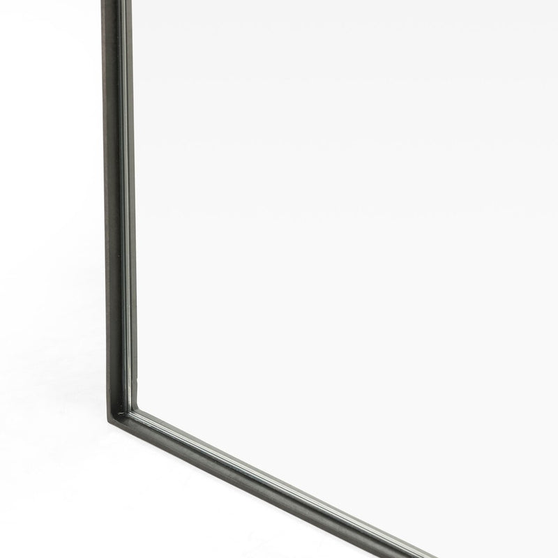 Bellvue Floor Mirror - Rustic Black