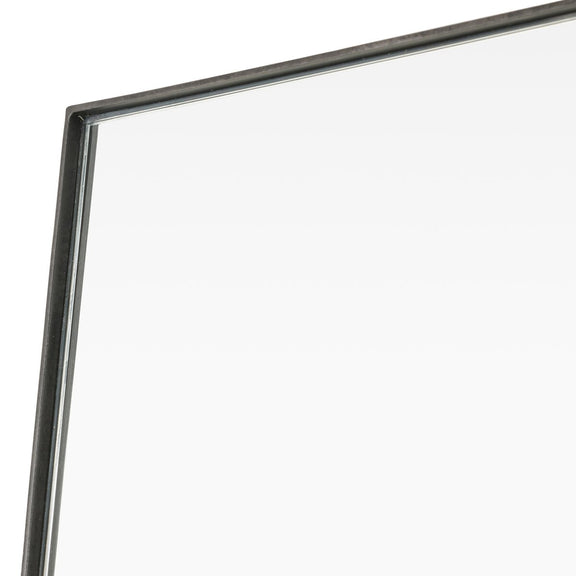 Bellvue Floor Mirror - Rustic Black