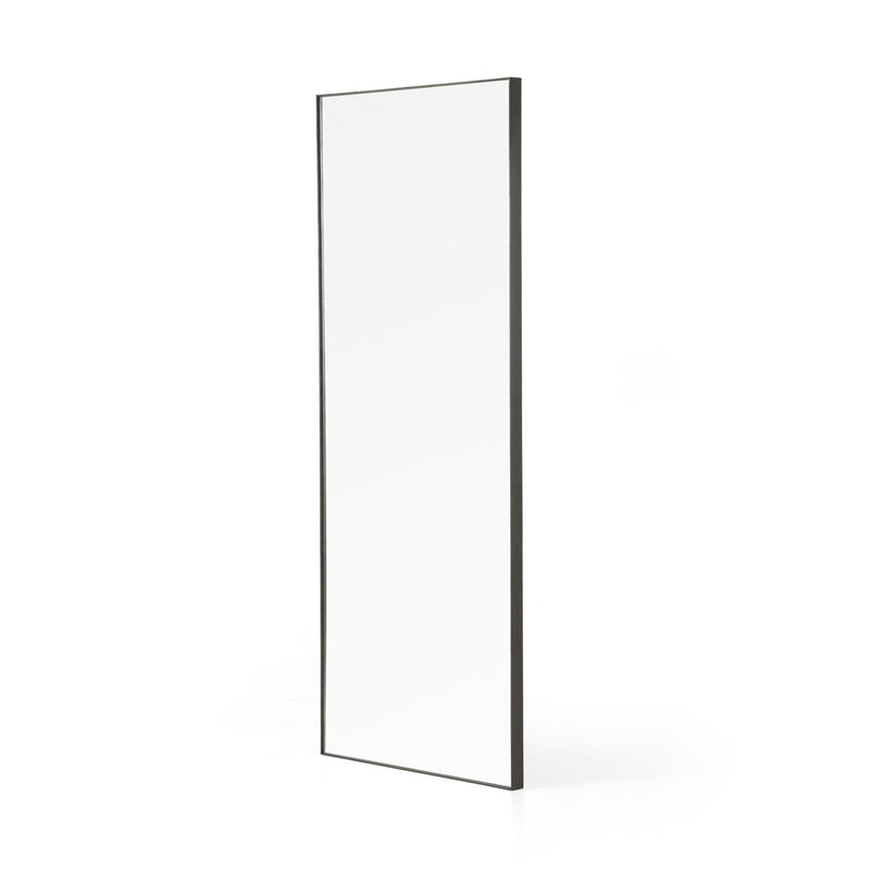 Bellvue Floor Mirror - Rustic Black