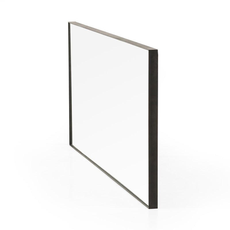 Bellvue Floor Mirror - Rustic Black