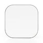 Bellvue Square Mirror - Rustic Black