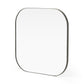 Bellvue Square Mirror - Rustic Black