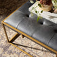 Oxford Square Coffee Table - Rialto Ebony
