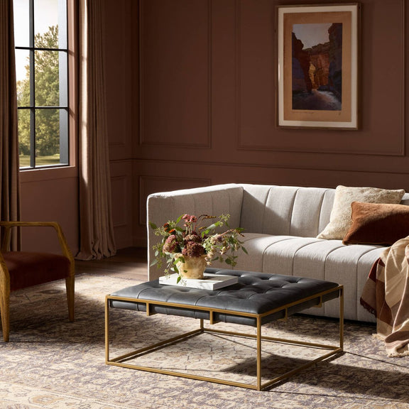 Oxford Square Coffee Table - Rialto Ebony