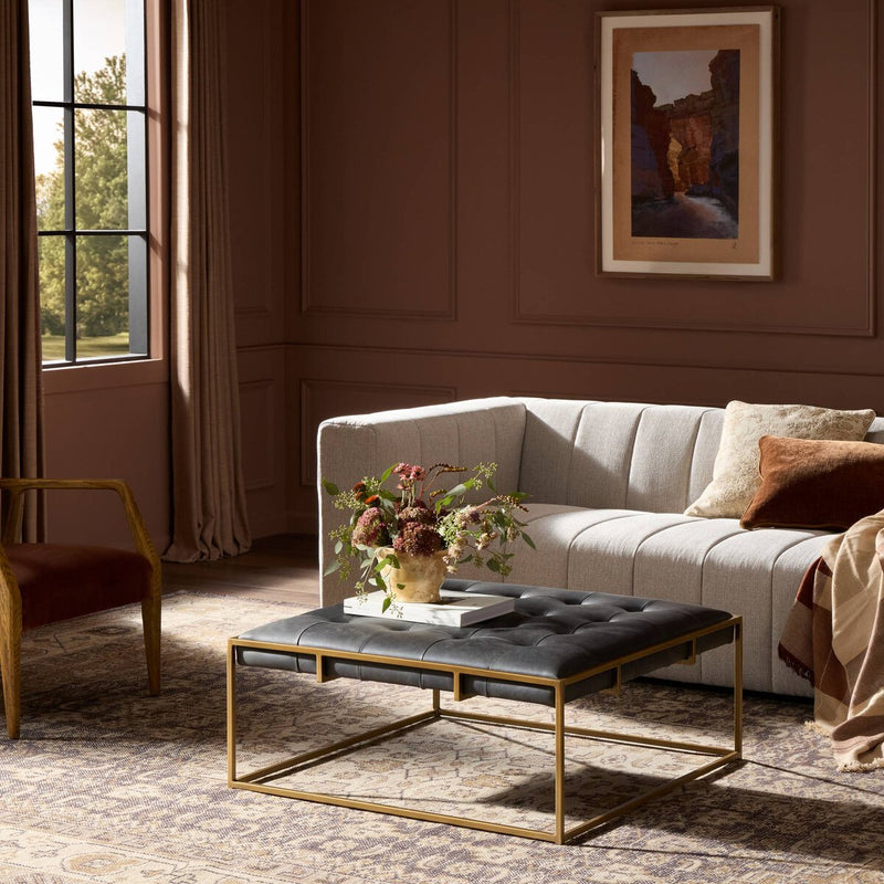 Oxford Square Coffee Table - Rialto Ebony
