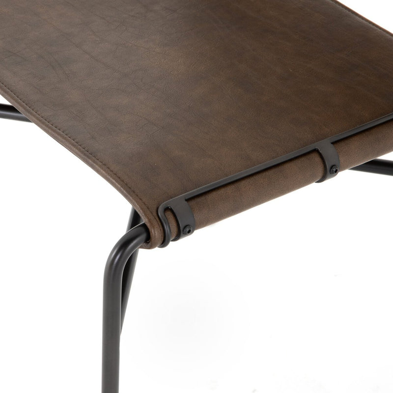 Wharton Dining Chair - Distressed Brown
