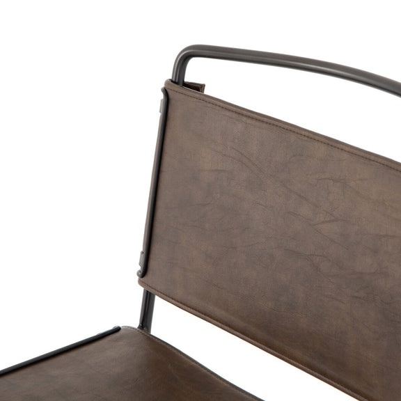 Wharton Dining Chair - Distressed Brown