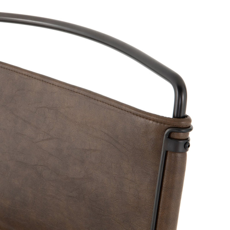 Wharton Dining Chair - Distressed Brown
