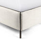 Leigh Upholstered Bed - Hockney Ivory