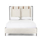 Leigh Upholstered Bed - Hockney Ivory