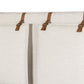 Leigh Upholstered Bed - Hockney Ivory