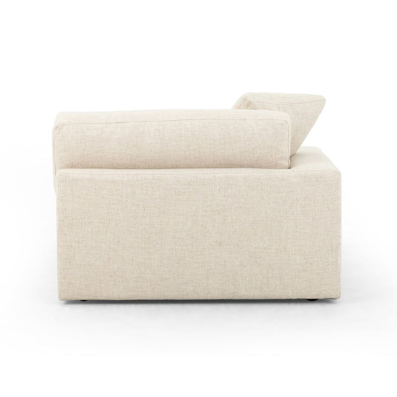 Plume 2-Piece Sectional - Thames Cream