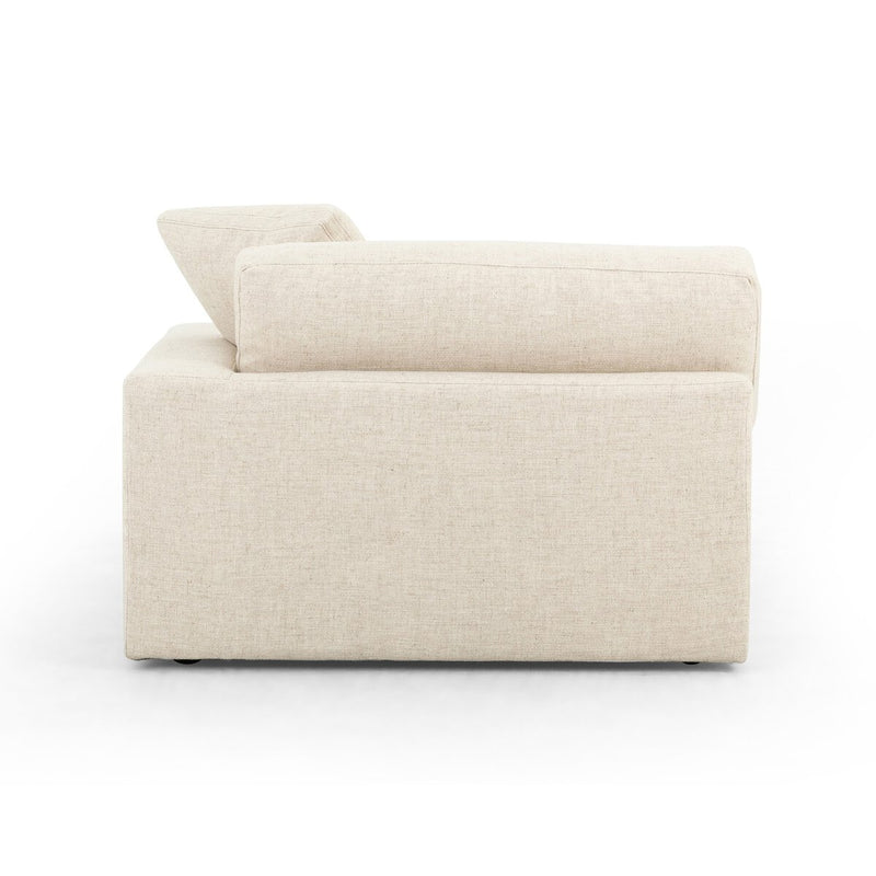 Plume 2-Piece Sectional - Thames Cream