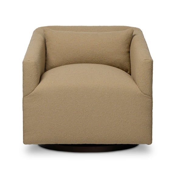 York Swivel Chair - Barlow Camel