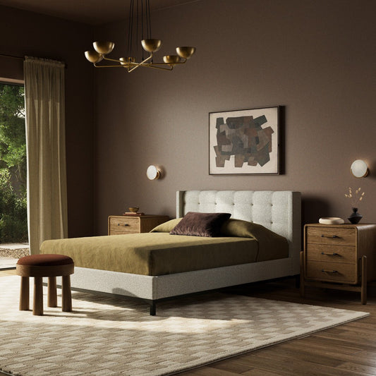 Newhall Bed - Plushtone Linen