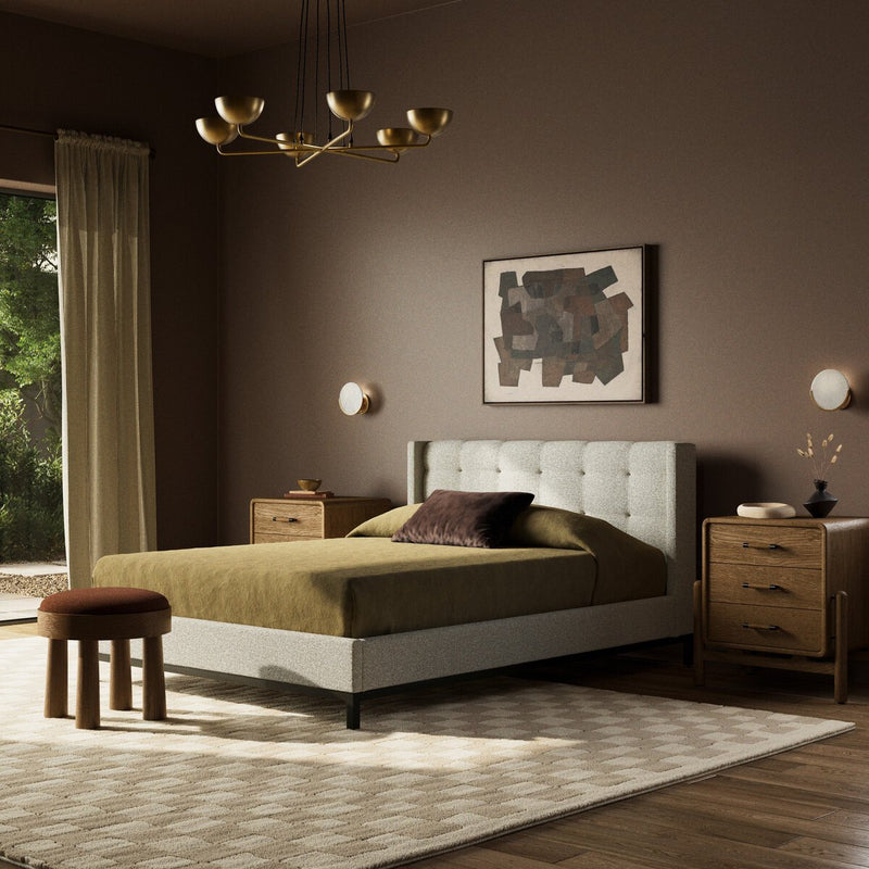 Newhall Bed - Plushtone Linen