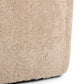 Topanga Swivel Chair - Beige Shearling