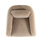 Topanga Swivel Chair - Beige Shearling