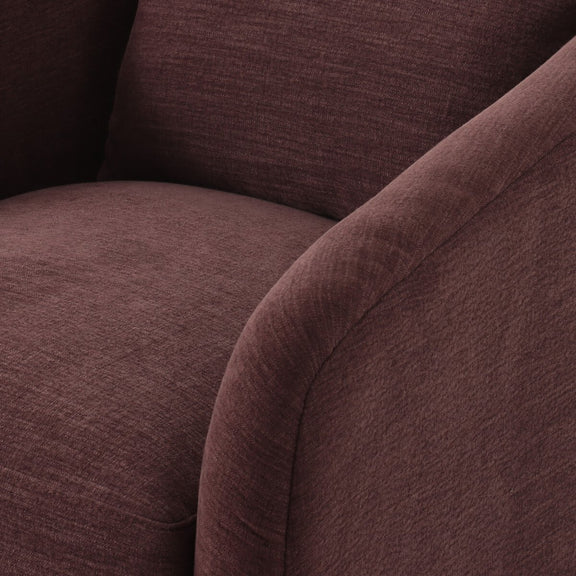 Topanga Swivel Chair - Laughlin Plum