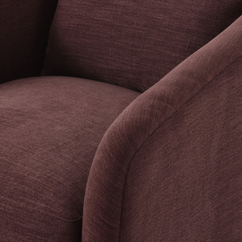 Topanga Swivel Chair - Laughlin Plum
