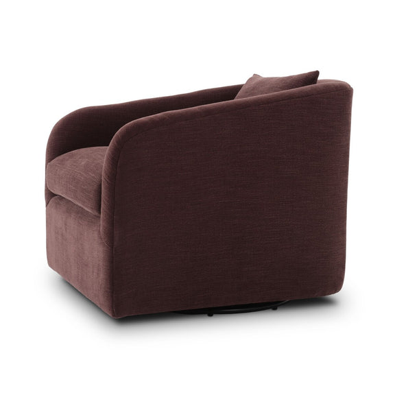 Topanga Swivel Chair - Laughlin Plum