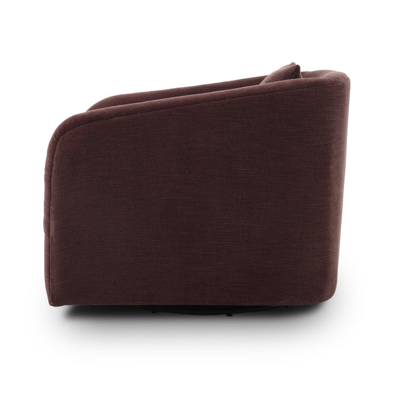 Topanga Swivel Chair - Laughlin Plum