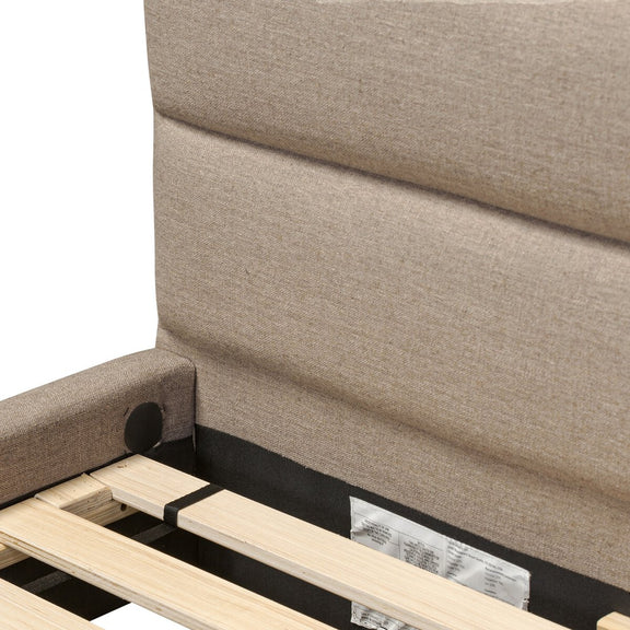 Daphne Bed - Alcala Taupe