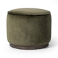 Sinclair Round Ottoman - Surrey Olive