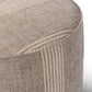 Sinclair Round Ottoman - Manchester Flint