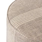 Sinclair Round Ottoman - Manchester Flint