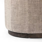 Sinclair Round Ottoman - Manchester Flint