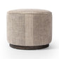 Sinclair Round Ottoman - Manchester Flint