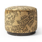 Sinclair Round Ottoman - Balkan Ochre