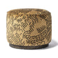 Sinclair Round Ottoman - Balkan Ochre