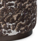 Sinclair Round Ottoman - Crypton North Oak Brown