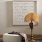Sinclair Large Round Ottoman - Knoll Natural