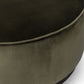 Sinclair Large Round Ottoman - Surrey Olive