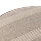 Sinclair Large Round Ottoman - Manchester Flint