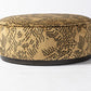 Sinclair Large Round Ottoman - Balkan Ochre