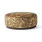 Sinclair Large Round Ottoman - Balkan Ochre