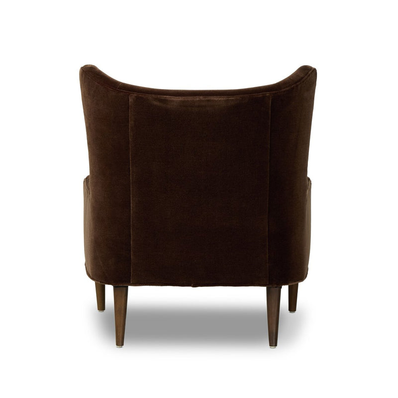 Marlow Wing Chair - Monte Chocolate