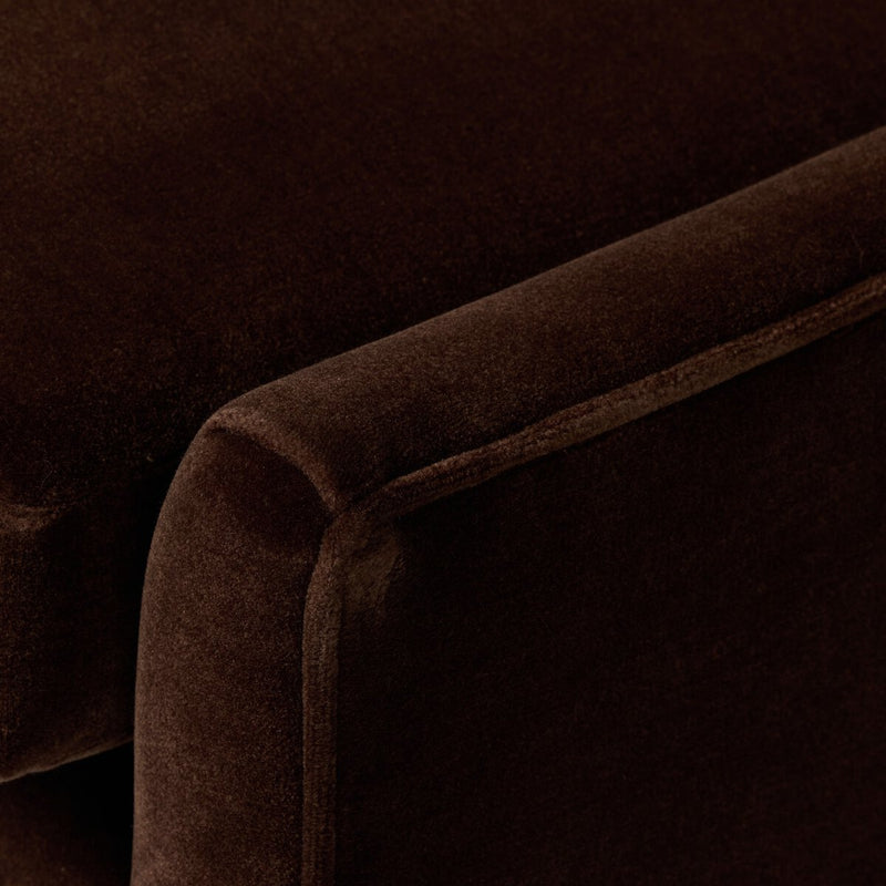 Marlow Wing Chair - Monte Chocolate