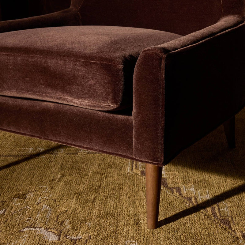 Marlow Wing Chair - Monte Chocolate