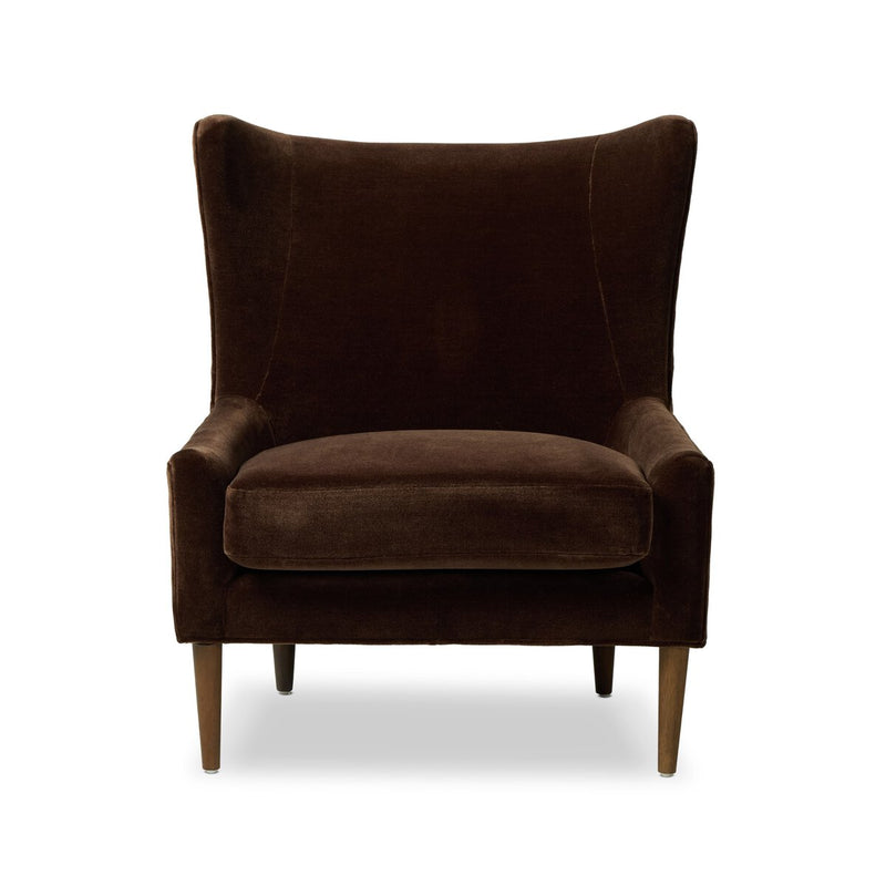 Marlow Wing Chair - Monte Chocolate
