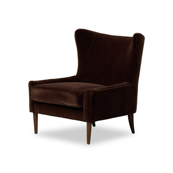 Marlow Wing Chair - Monte Chocolate