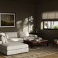 Bloor 4-Piece Sectional W/ Ottoman - Crypton Nomad Marshmallow