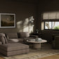Bloor 4-Piece Sectional W/ Ottoman - Savoy Coffee