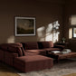 Bloor 4-Piece Sectional W/ Ottoman - Surrey Auburn