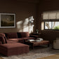 Bloor 4-Piece Sectional W/ Ottoman - Surrey Auburn