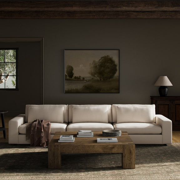 Bloor 3-Piece Sectional - Crypton Nomad Marshmallow